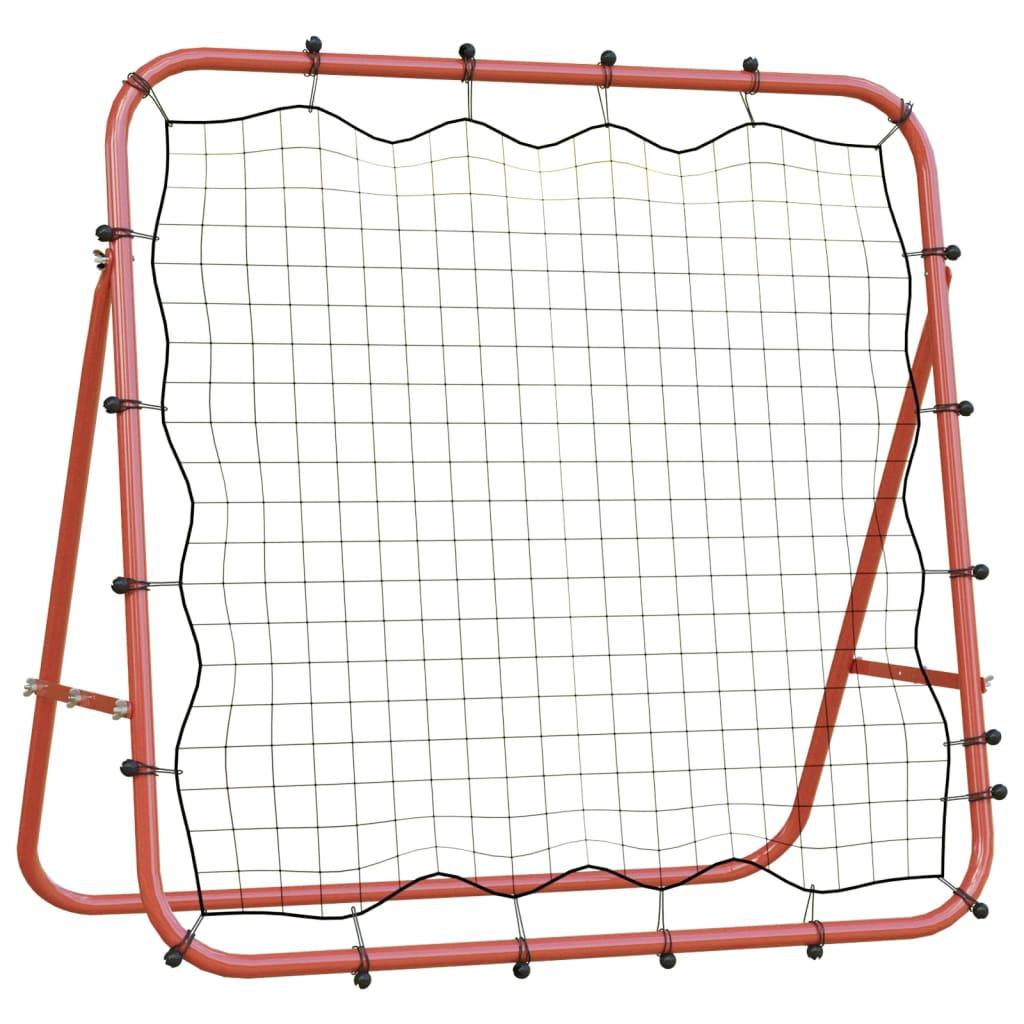 Adjustable Football Kickback Rebounder 96X80X96 Cm Steel And Pe