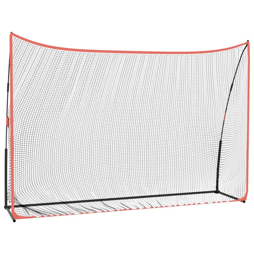 Golf Practice Net Black And Red 305X91X213 Cm Polyester