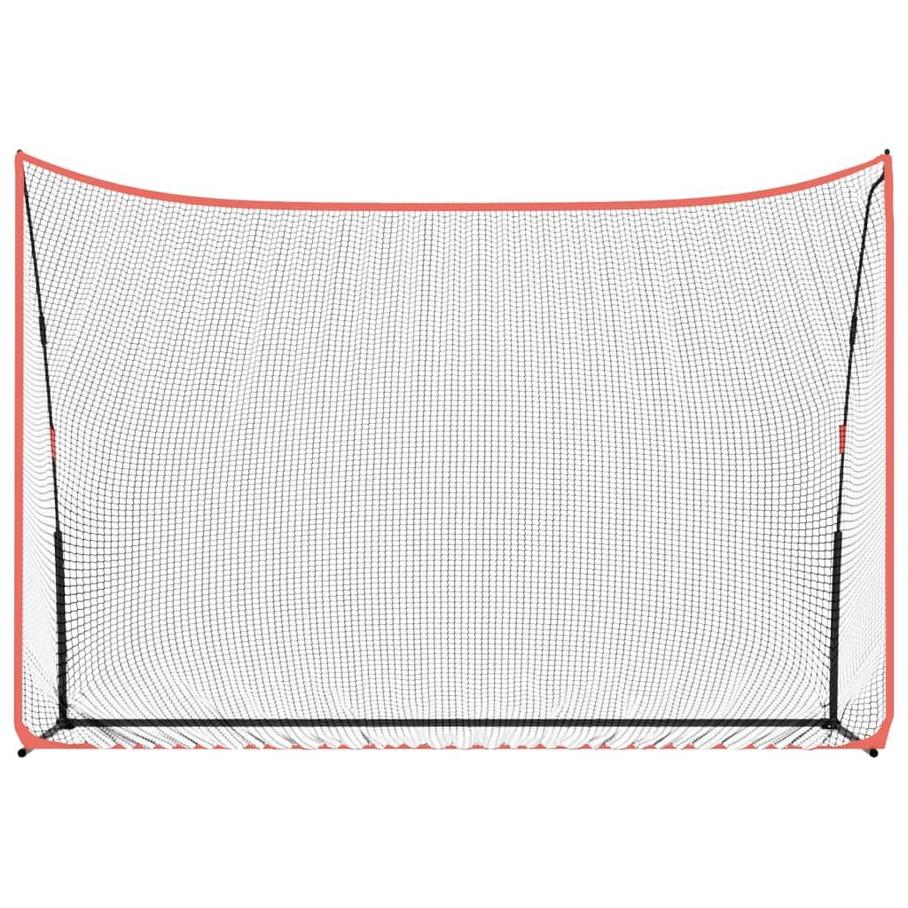 Golf Practice Net Black And Red 305X91X213 Cm Polyester