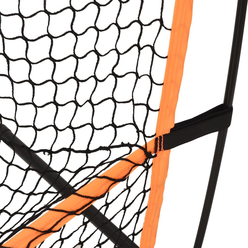 Golf Practice Net Black And Orange 215X107X216 Cm Polyester