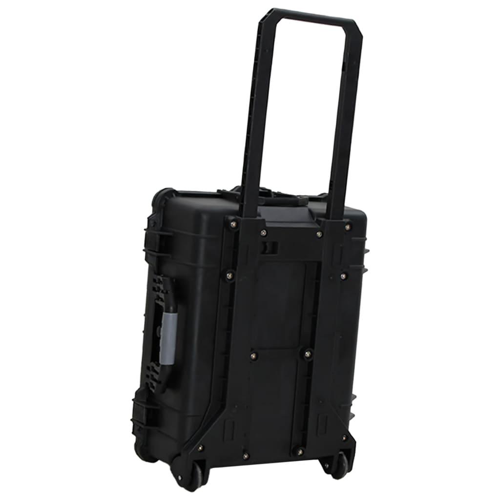 Wheeled Flight Case Black 63X50X23 Cm Pp