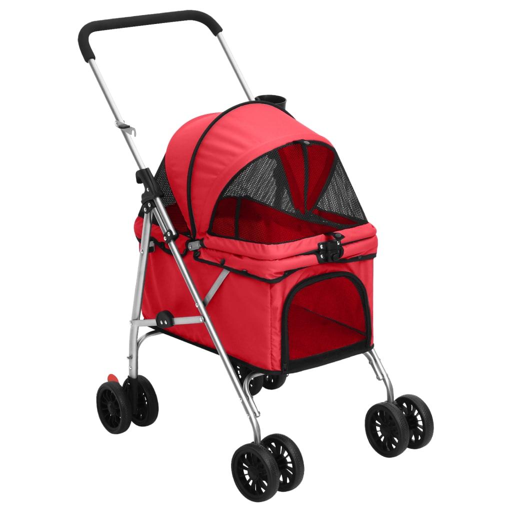 Folding Dog Stroller 76X50X100 Cm Oxford Fabric