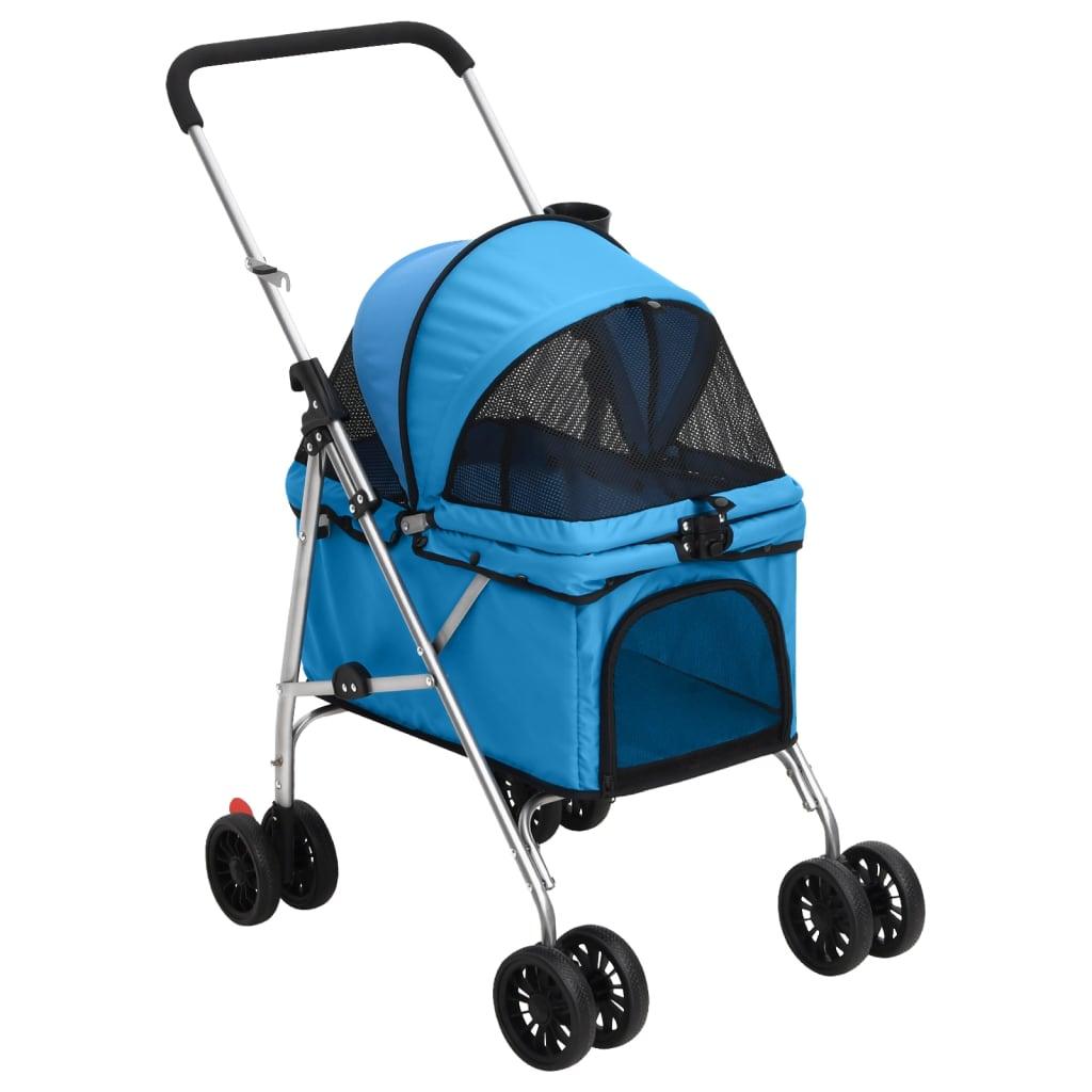 Folding Dog Stroller 76X50X100 Cm Oxford Fabric