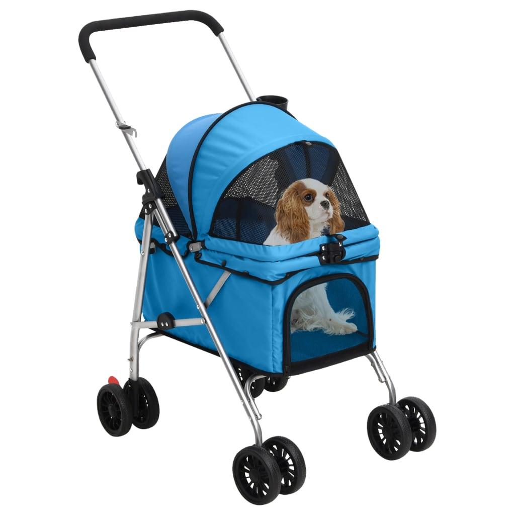 Folding Dog Stroller 76X50X100 Cm Oxford Fabric