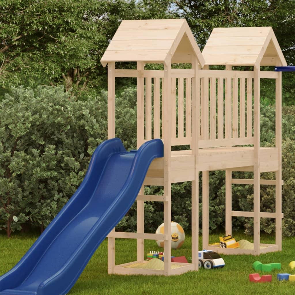 Play Tower 53X46.5X194 Cm Solid Wood Pine