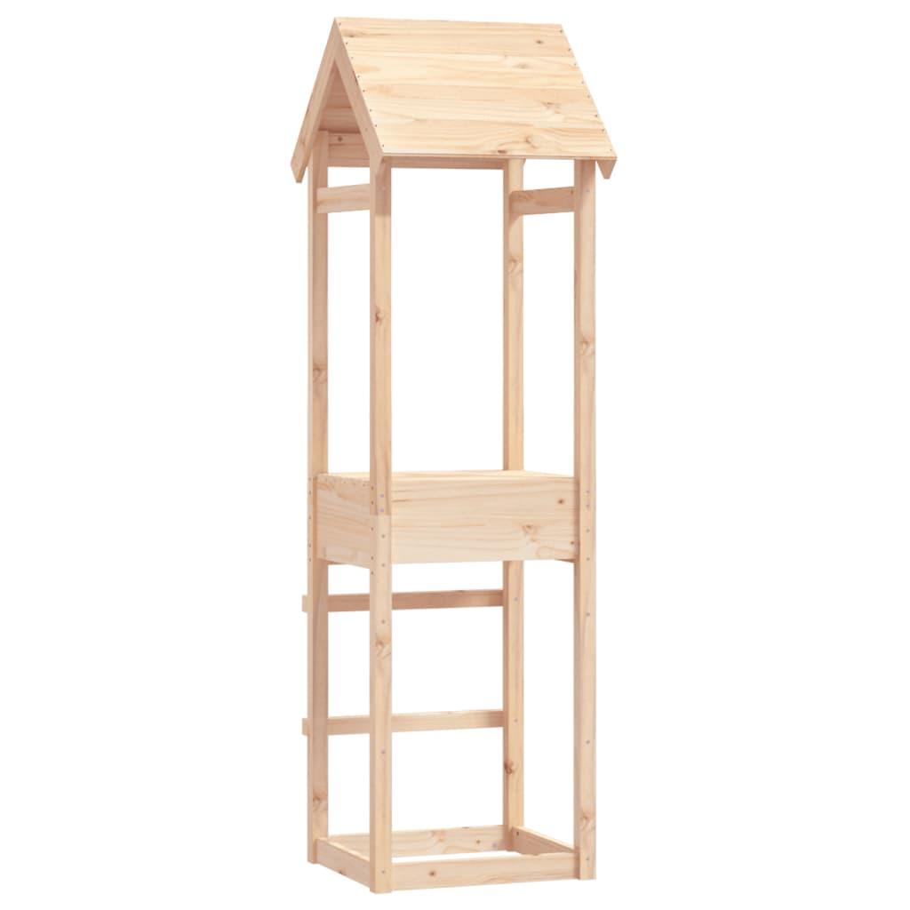 Play Tower 53X46.5X194 Cm Solid Wood Pine