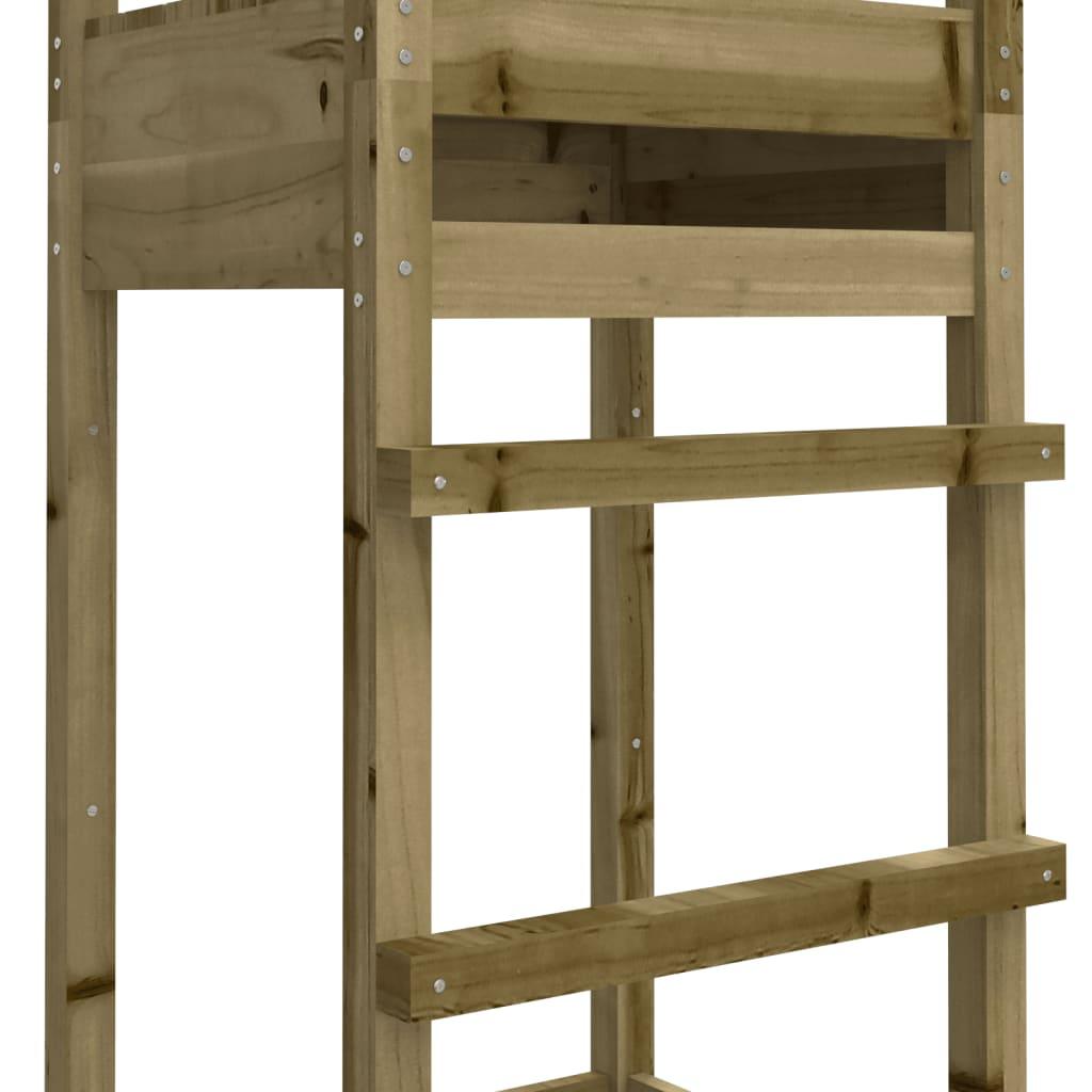 Play Tower 53X46.5X169 Cm Impregnated Wood Pine