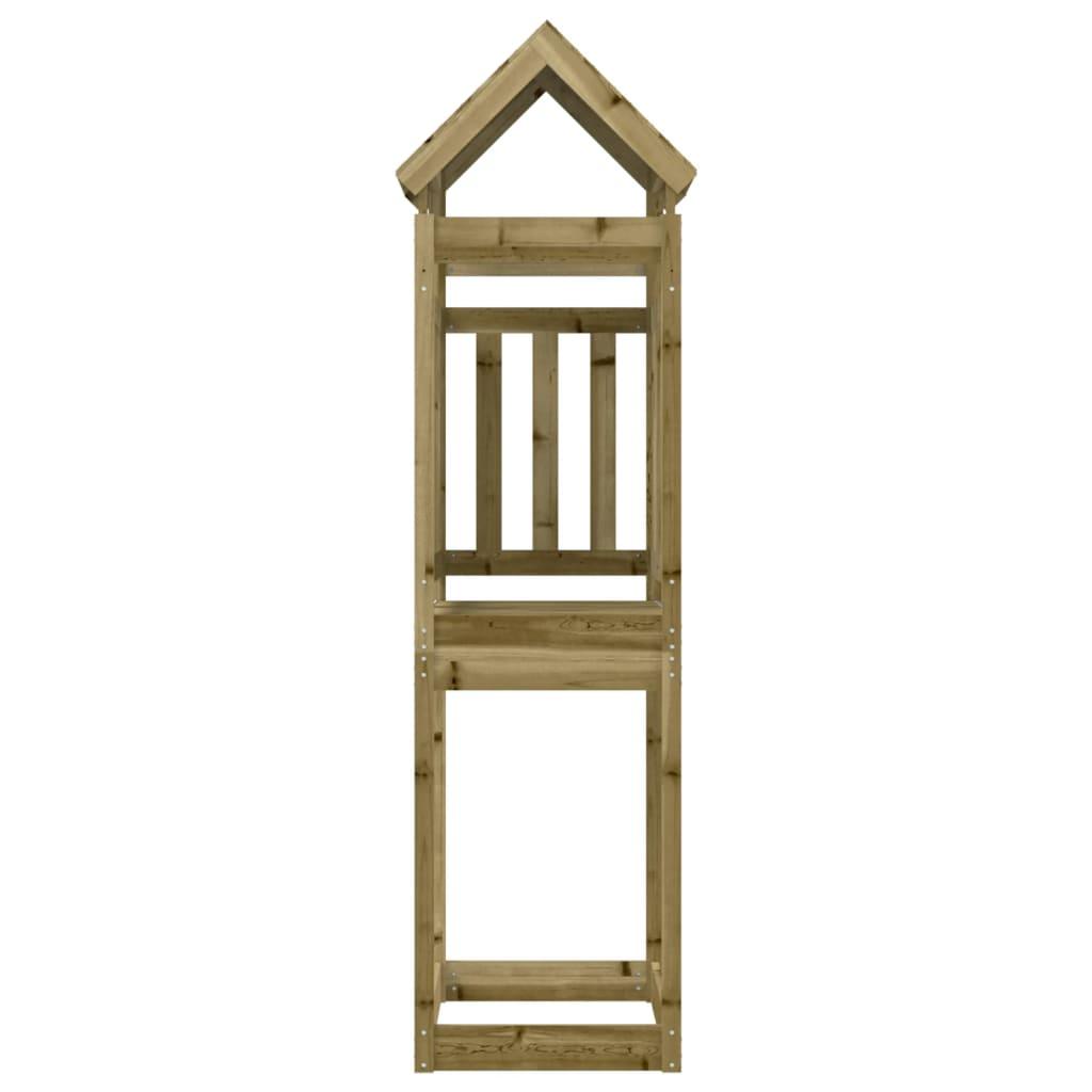 Play Tower 52.5X110.5X214 Cm Impregnated Wood Pine