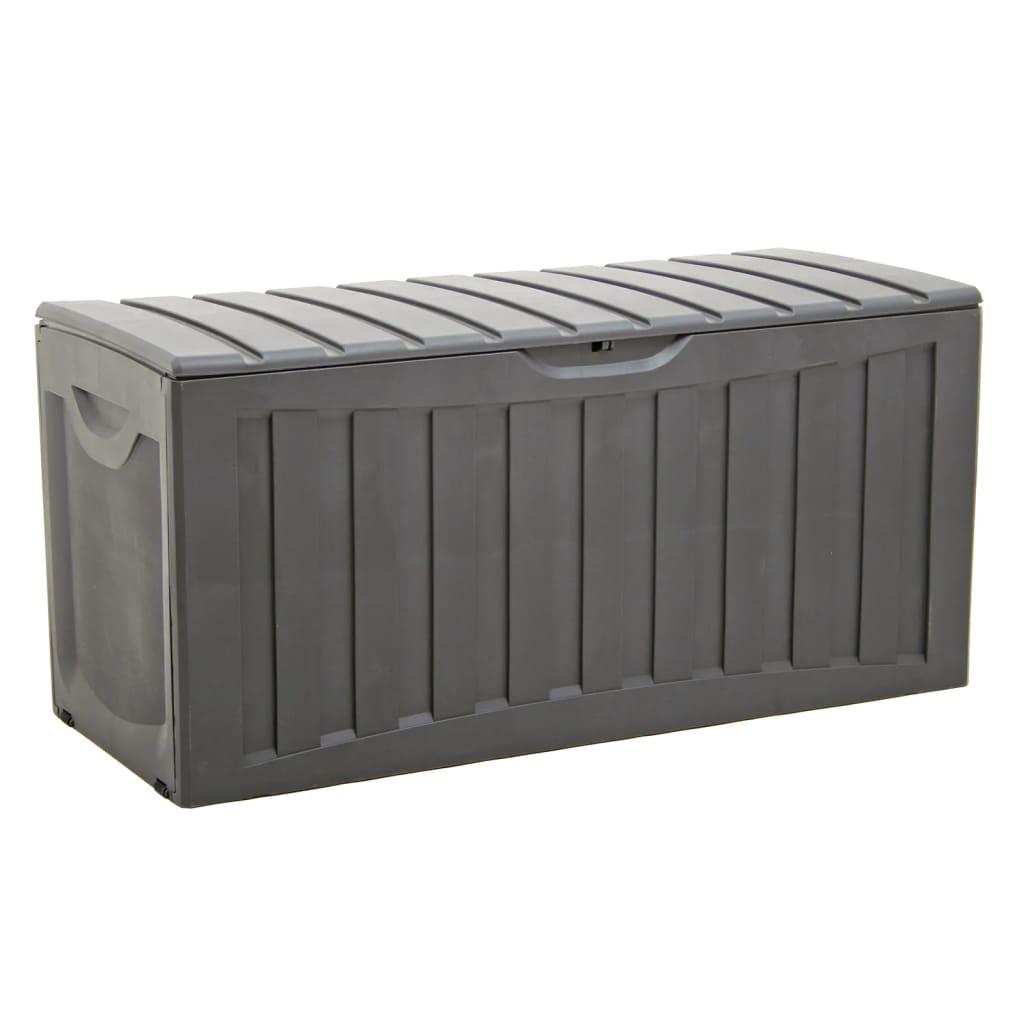 Storage Box Black 118X53X57 Cm Polypropylene