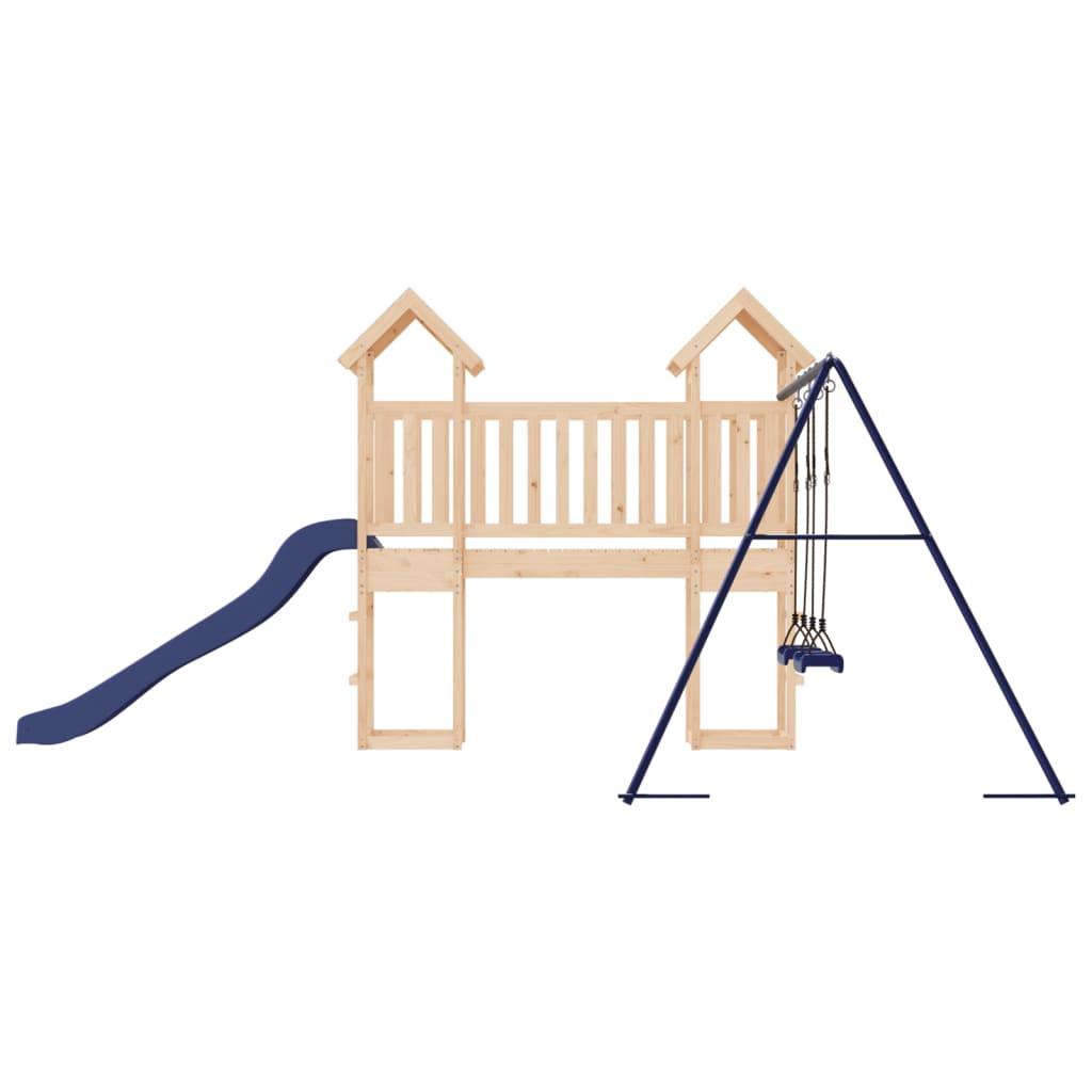 Outdoor Playset Solid Wood Pine