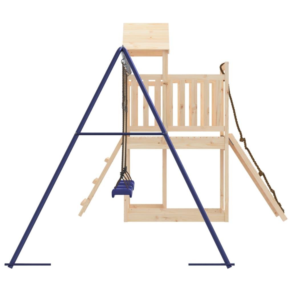 Outdoor Playset Solid Wood Pine