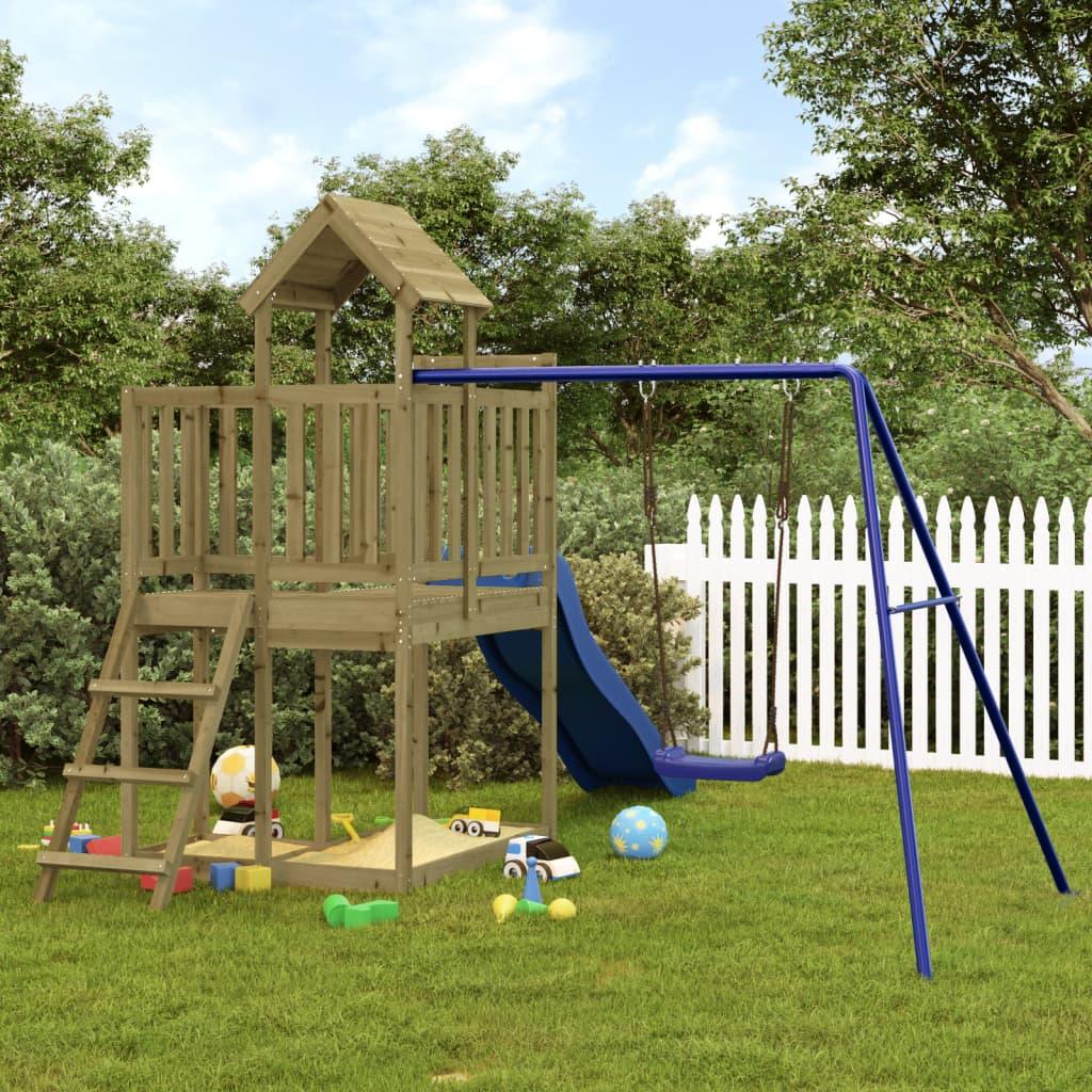 Outdoor Playset Solid Wood Douglas