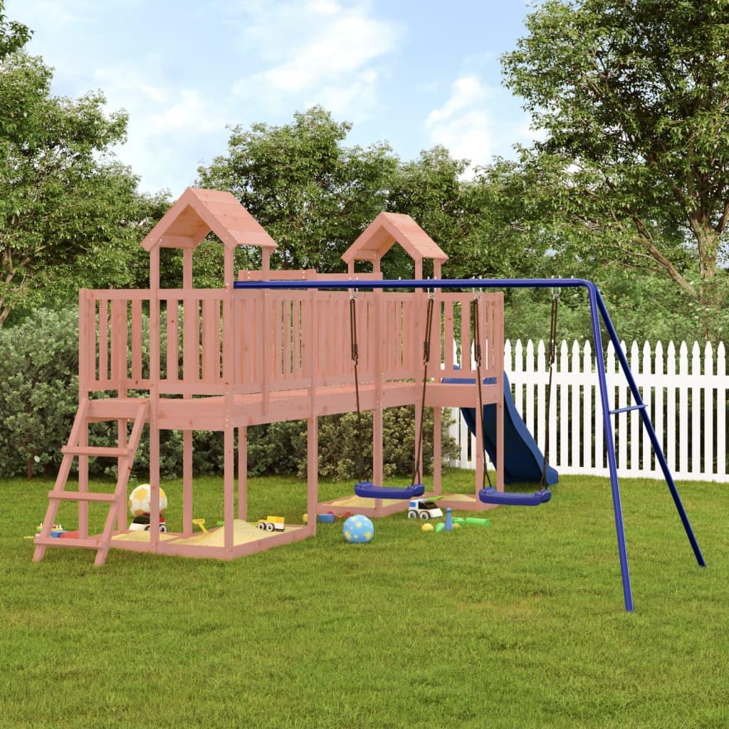 Outdoor Playset Solid Wood Pine