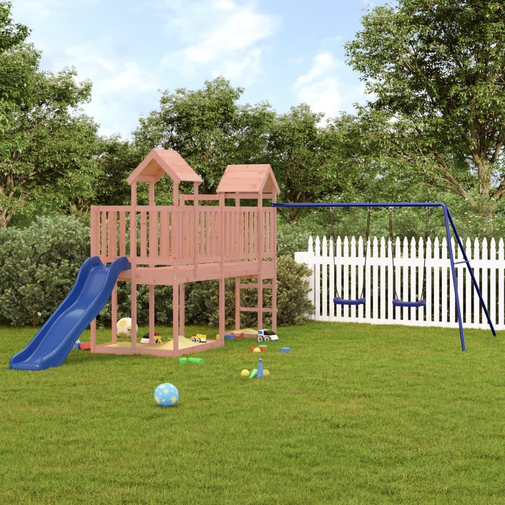 Outdoor Playset Solid Wood Pine