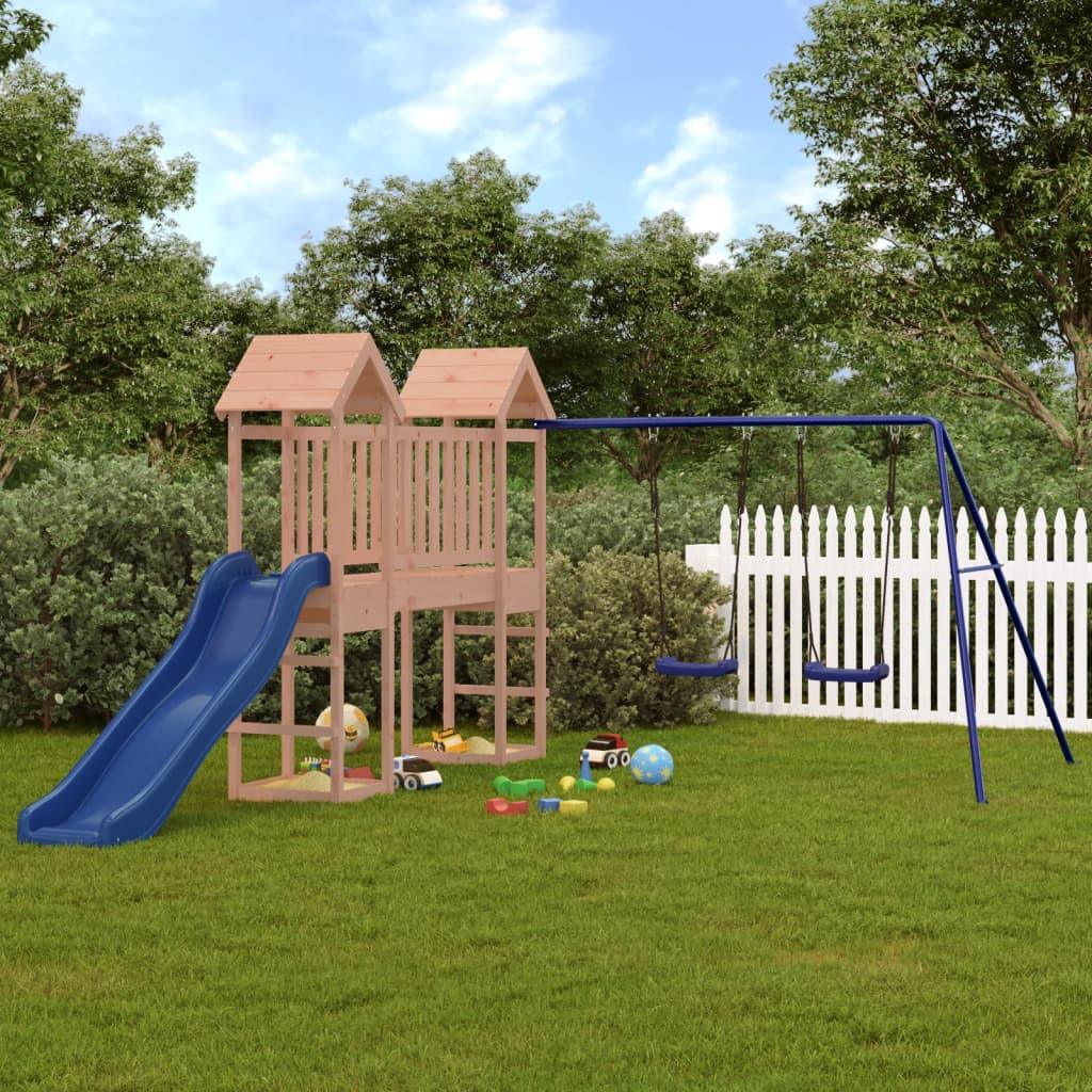 Outdoor Playset Solid Wood Pine