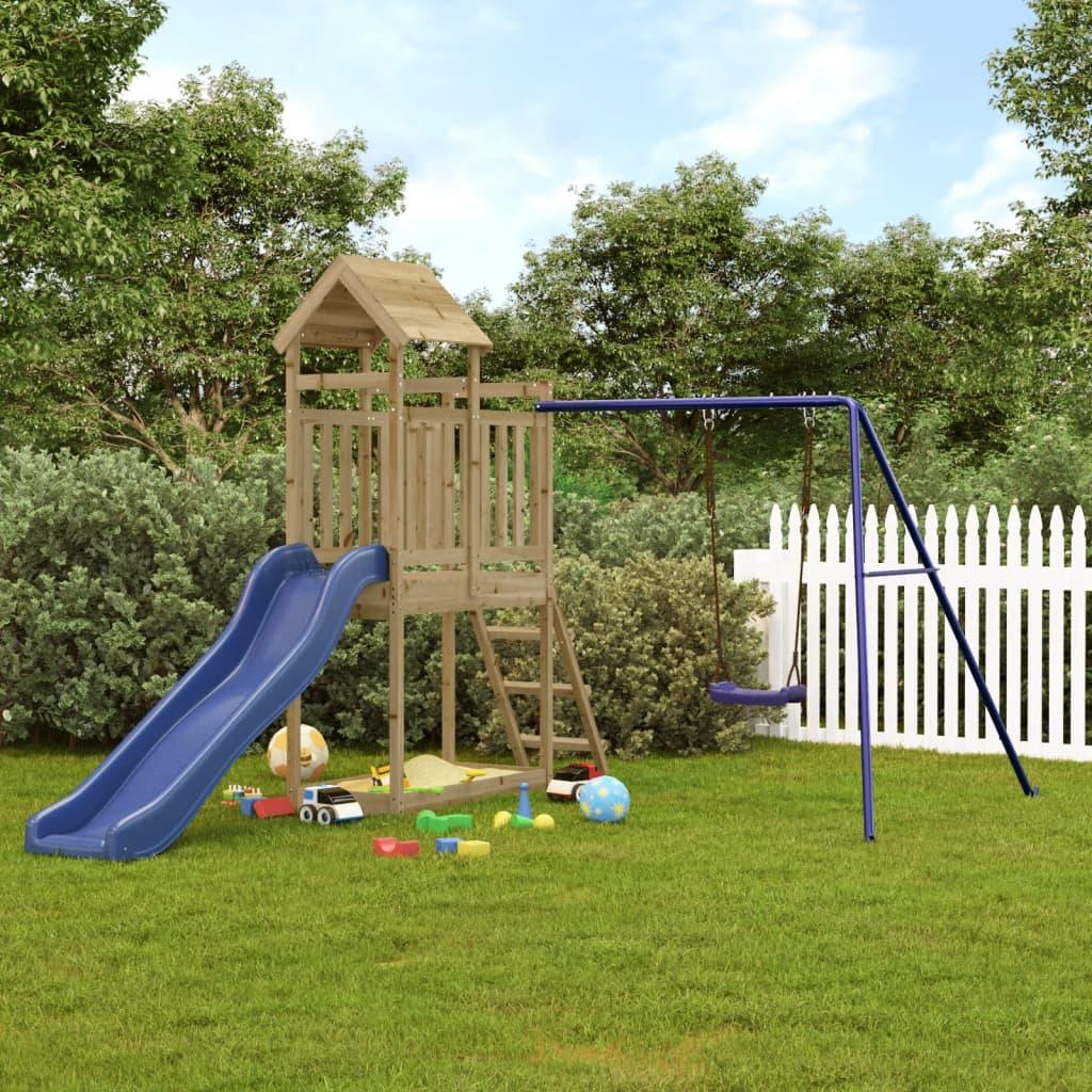 Outdoor Playset Solid Wood Douglas