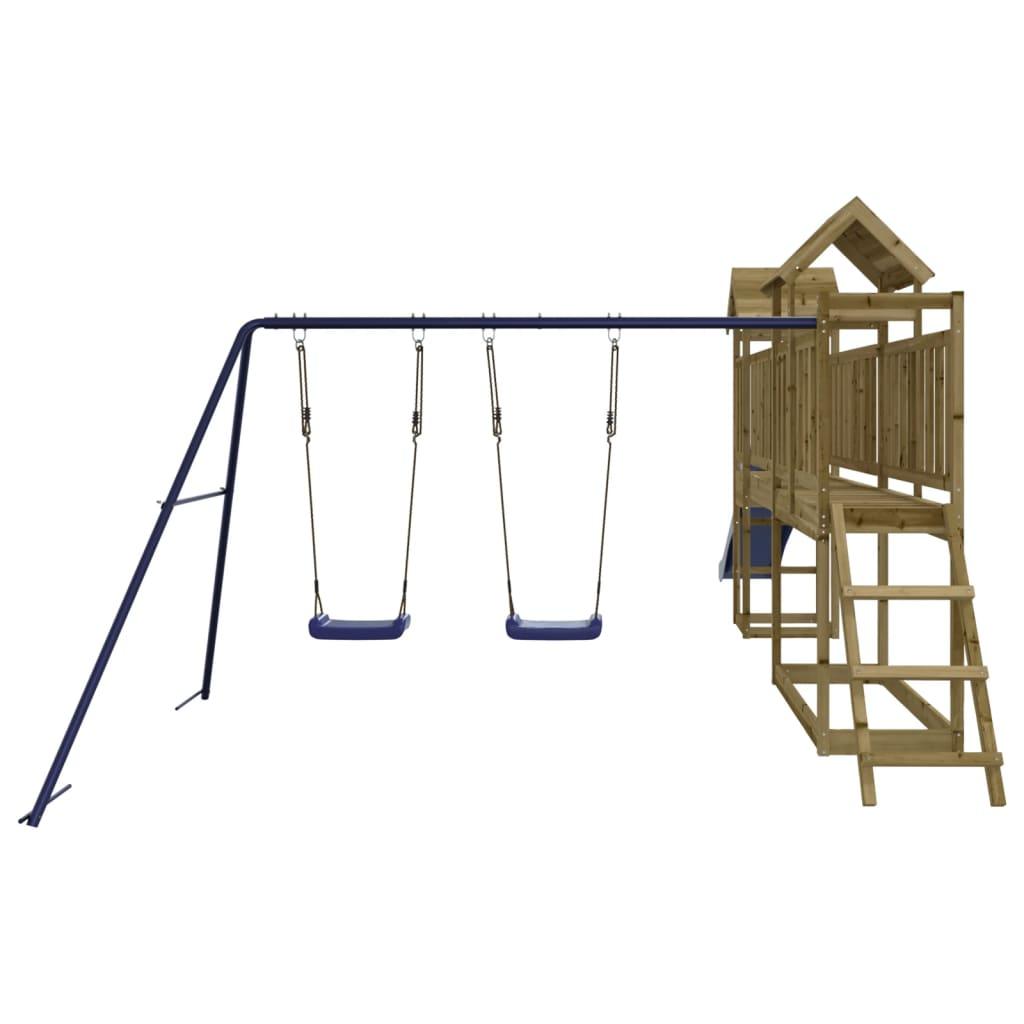 Outdoor Playset Impregnated Wood Pine