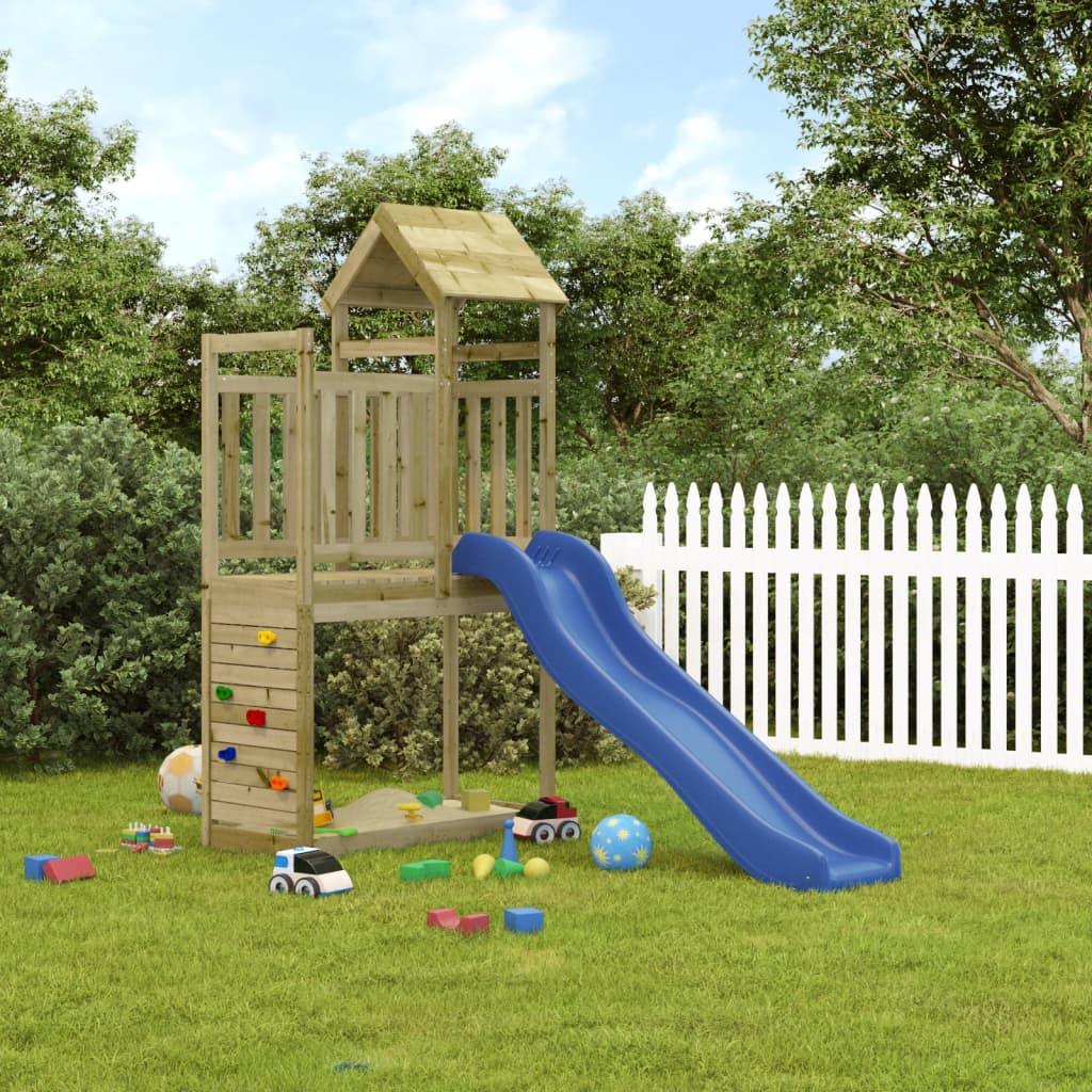 Outdoor Playset Solid Wood Pine