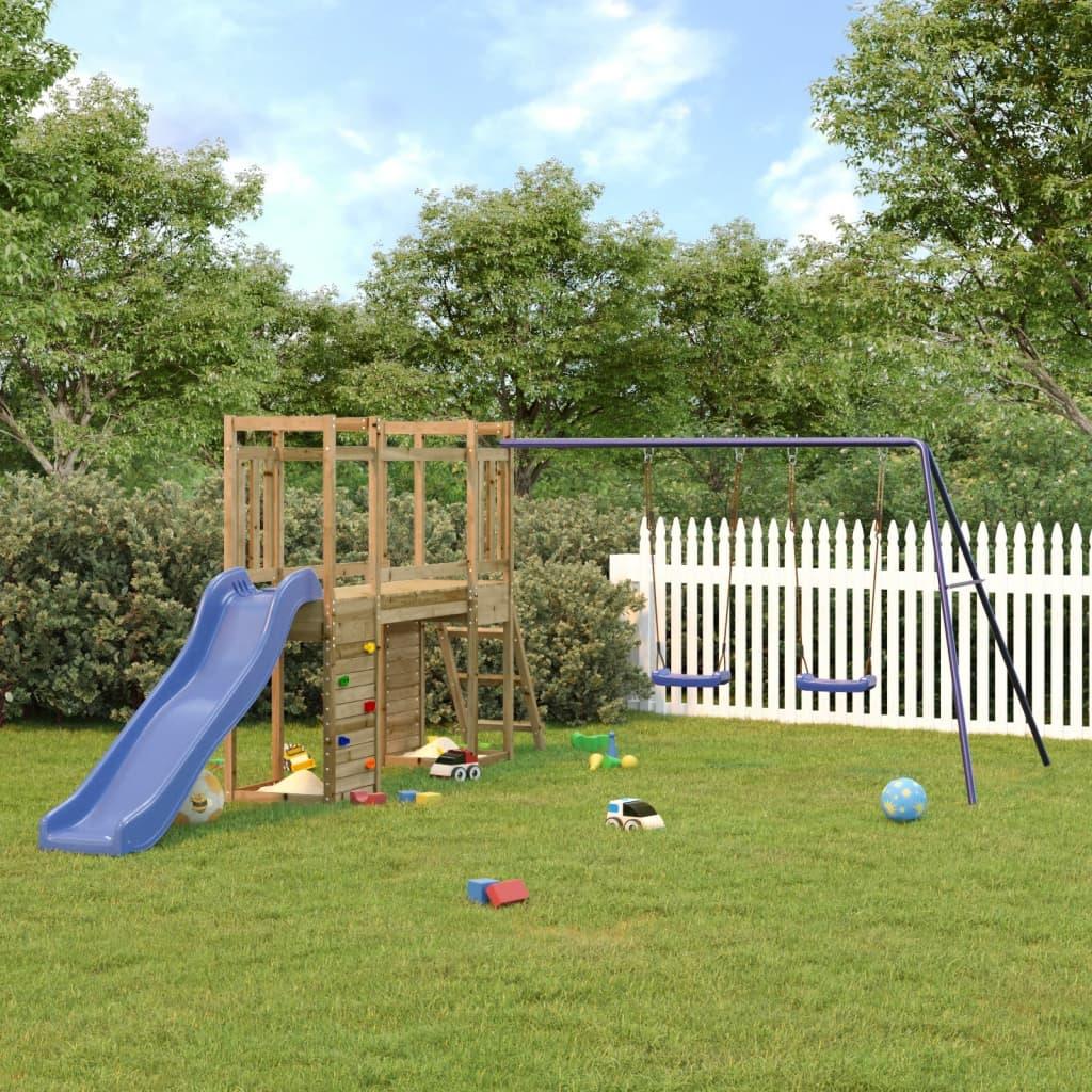 Outdoor Playset Solid Wood Douglas