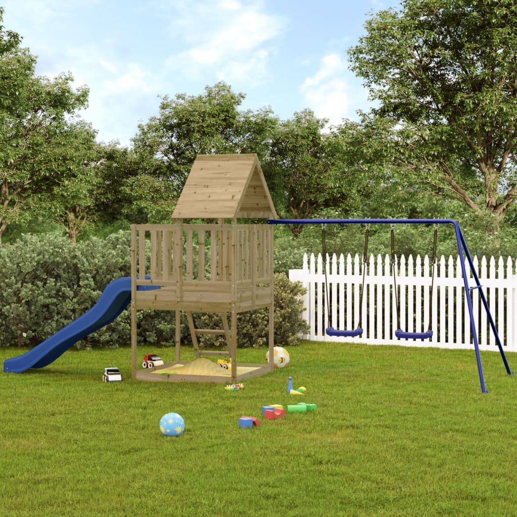 Outdoor Playset Impregnated Wood Pine