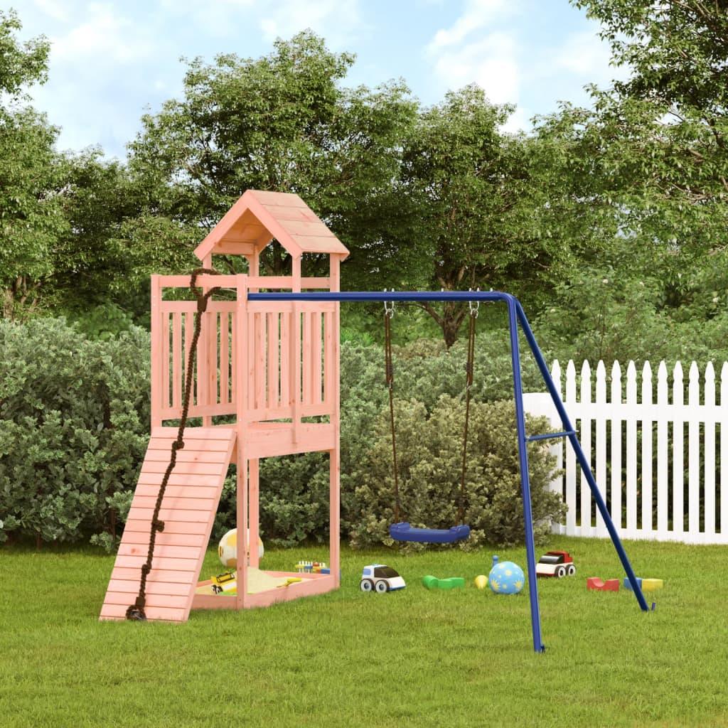 Outdoor Playset Solid Wood Pine