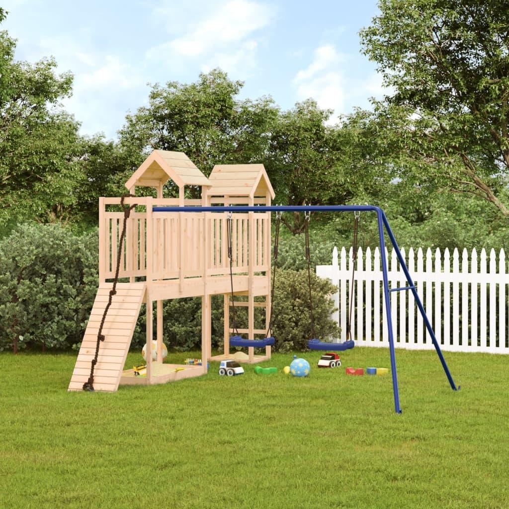 Outdoor Playset Solid Wood Pine