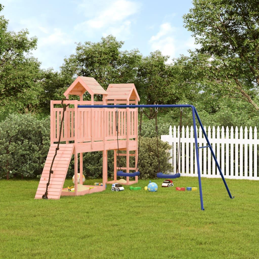 Outdoor Playset Solid Wood Pine