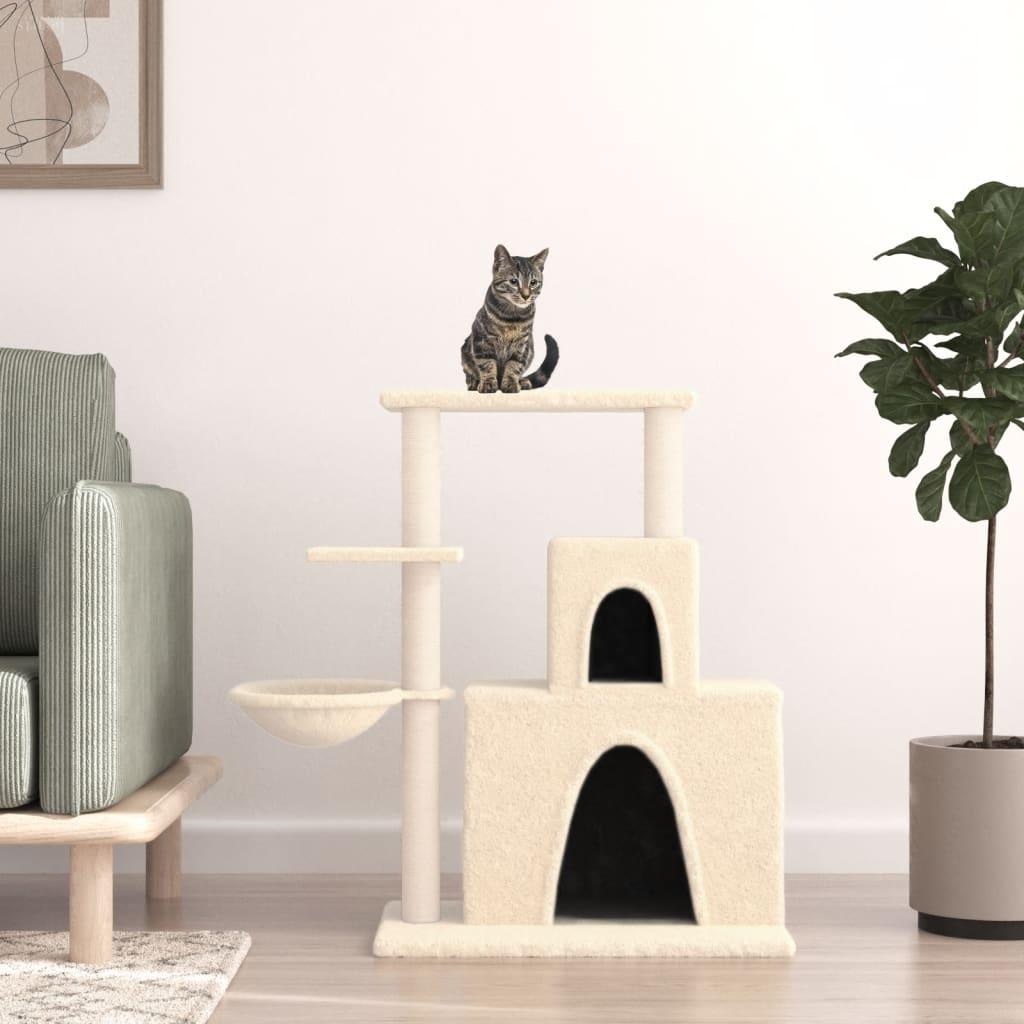 Trendyproduct.co.uk Cat Tree With Sisal Scratching Posts 83 Cm vidaXL Animals & Pet Supplies Animals & Pet Supplies > Pet Supplies > Cat Supplies > Cat Furniture Cat Furniture Cat Supplies Grey parcel Pet Supplies vidaXL