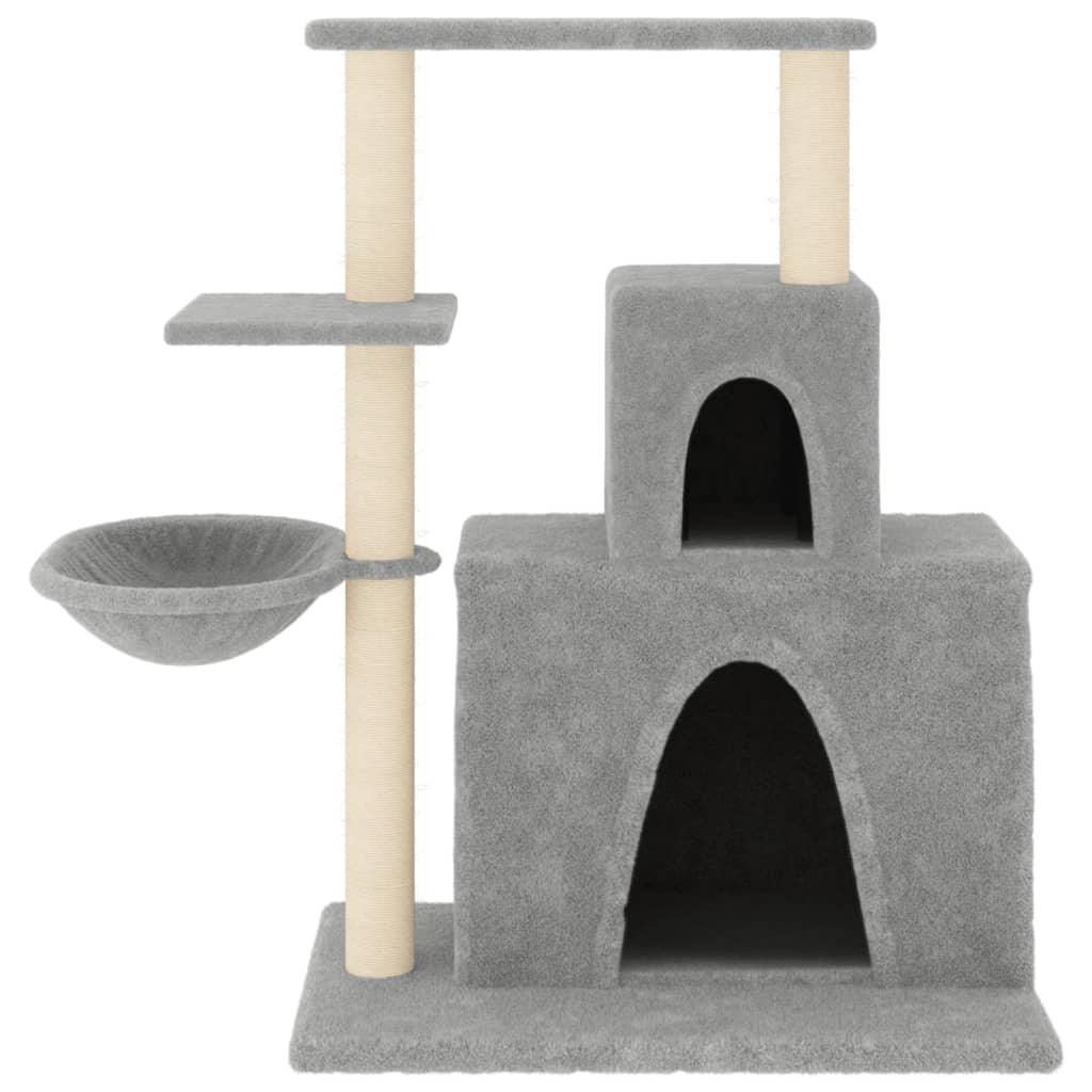 Trendyproduct.co.uk Cat Tree With Sisal Scratching Posts 83 Cm vidaXL Animals & Pet Supplies Animals & Pet Supplies > Pet Supplies > Cat Supplies > Cat Furniture Cat Furniture Cat Supplies Grey parcel Pet Supplies vidaXL