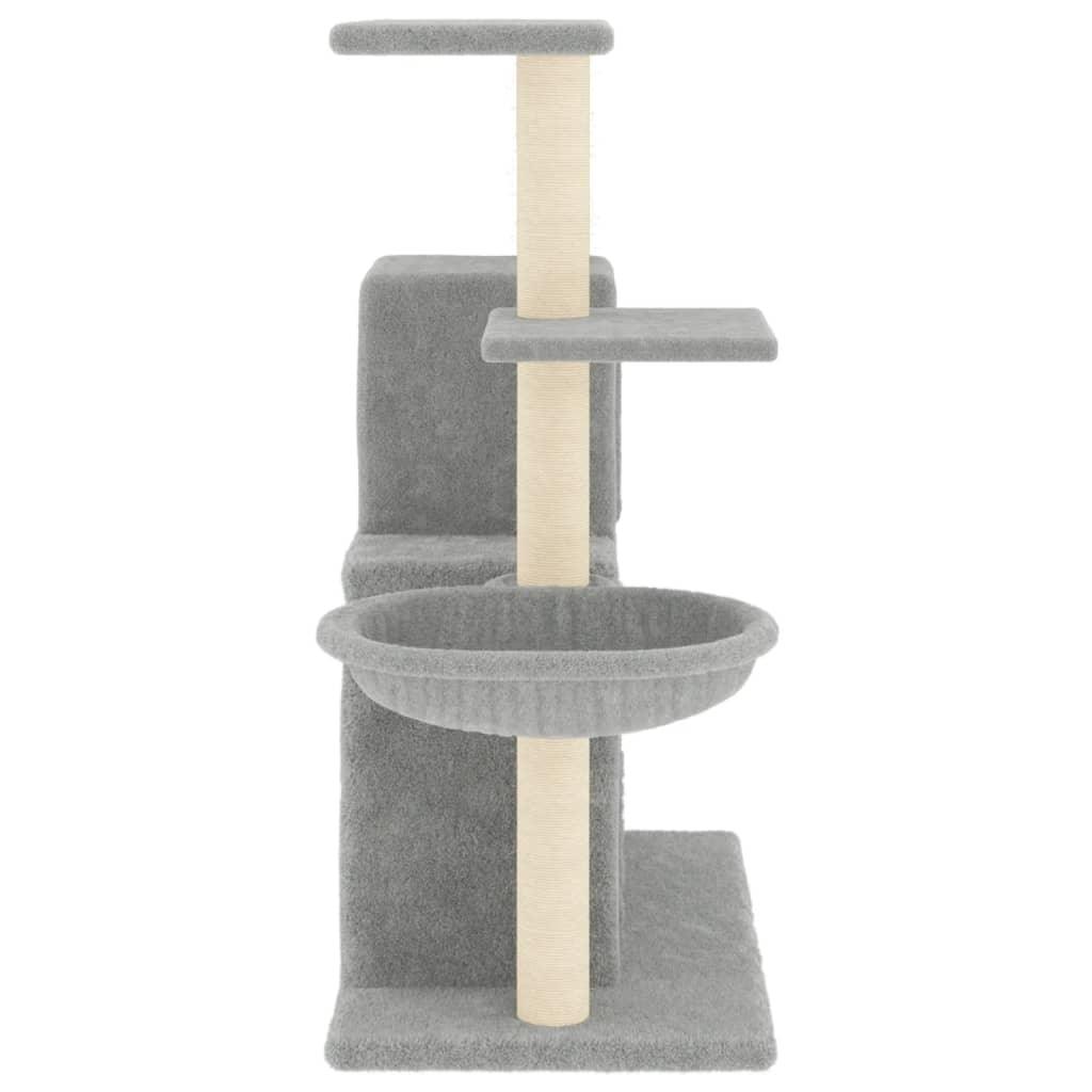 Trendyproduct.co.uk Cat Tree With Sisal Scratching Posts 83 Cm vidaXL Animals & Pet Supplies Animals & Pet Supplies > Pet Supplies > Cat Supplies > Cat Furniture Cat Furniture Cat Supplies Grey parcel Pet Supplies vidaXL