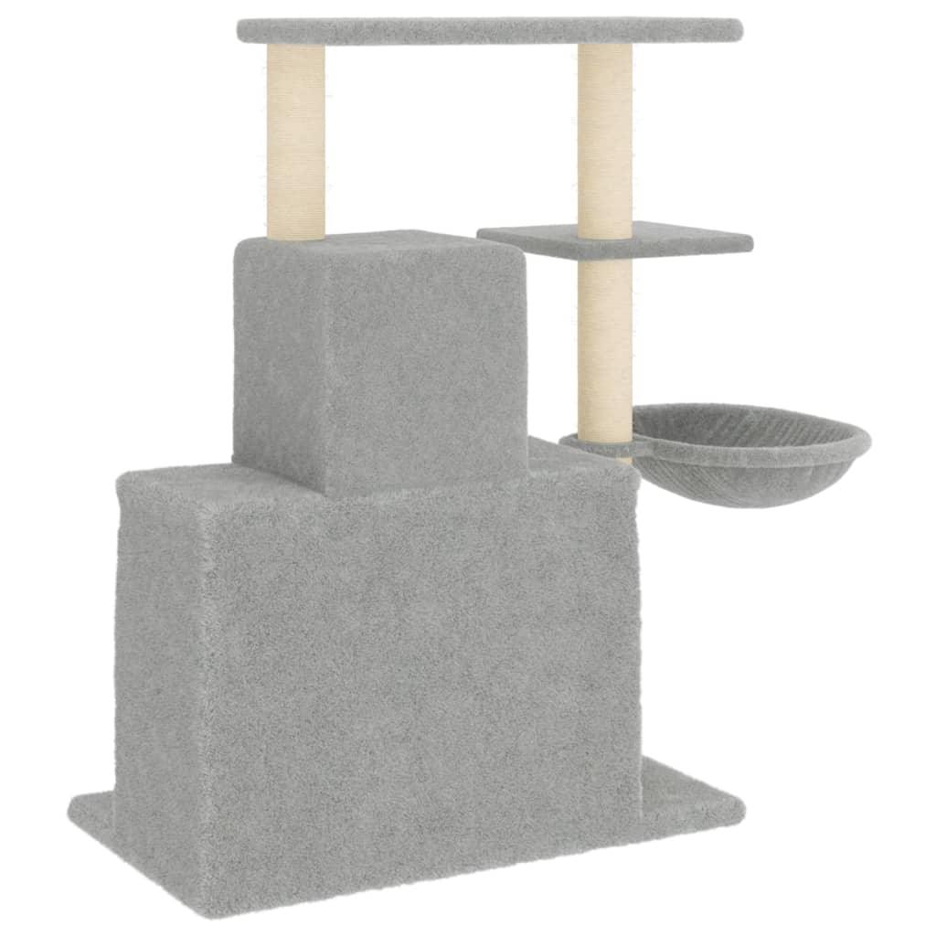 Trendyproduct.co.uk Cat Tree With Sisal Scratching Posts 83 Cm vidaXL Animals & Pet Supplies Animals & Pet Supplies > Pet Supplies > Cat Supplies > Cat Furniture Cat Furniture Cat Supplies Grey parcel Pet Supplies vidaXL