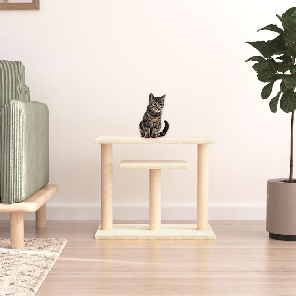 Trendyproduct.co.uk Cat Scratching Posts With Platforms 62.5 Cm vidaXL Animals & Pet Supplies Animals & Pet Supplies > Pet Supplies > Cat Supplies > Cat Furniture Cat Furniture Cat Supplies Grey parcel Pet Supplies vidaXL