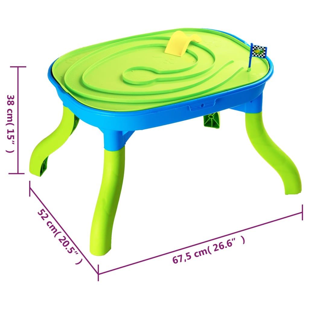 3-In-1 Children Sand&Water Table 67.5X52X38 Cm Polypropylene