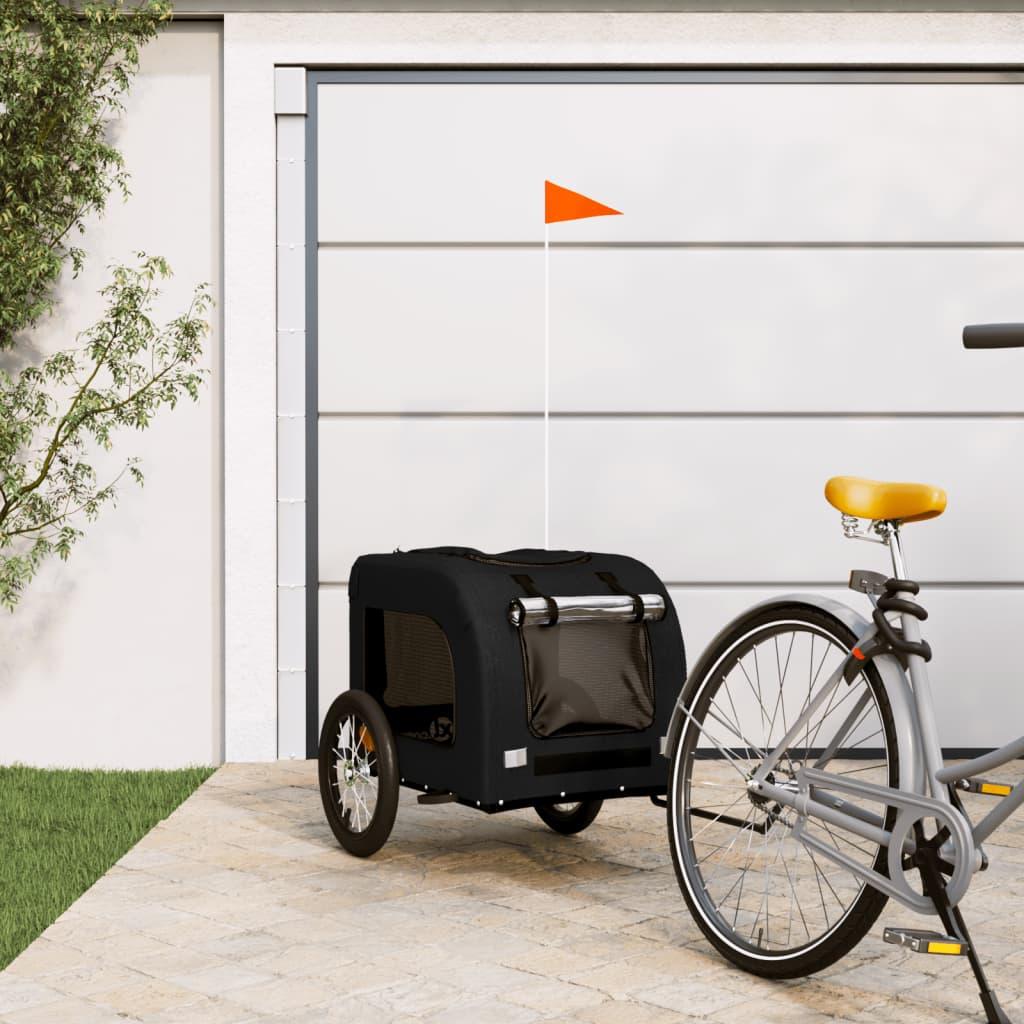 Pet Bike Trailer And Grey Oxford Fabric And Iron