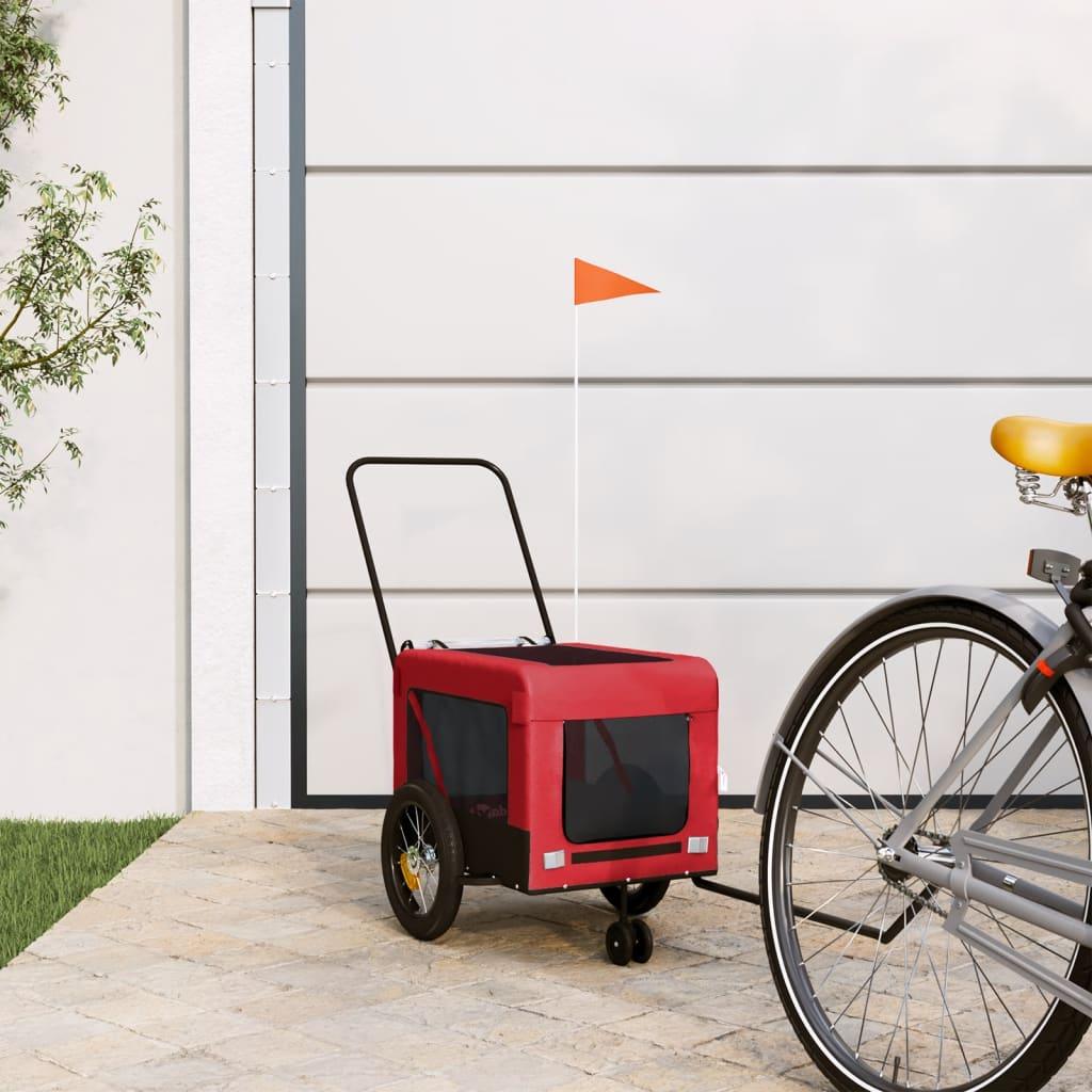 Pet Bike Trailer Oxford Fabric&Iron