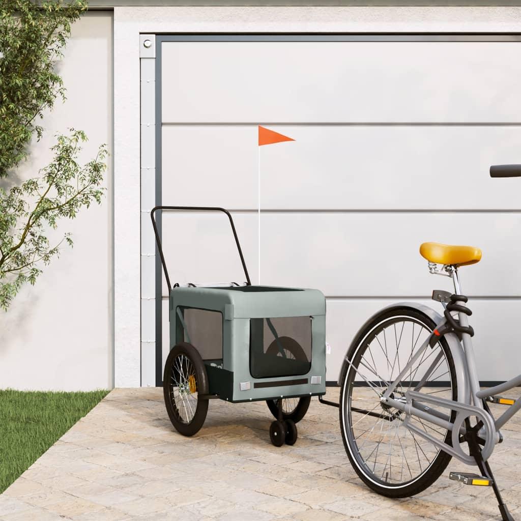 Pet Bike Trailer Oxford Fabric&Iron