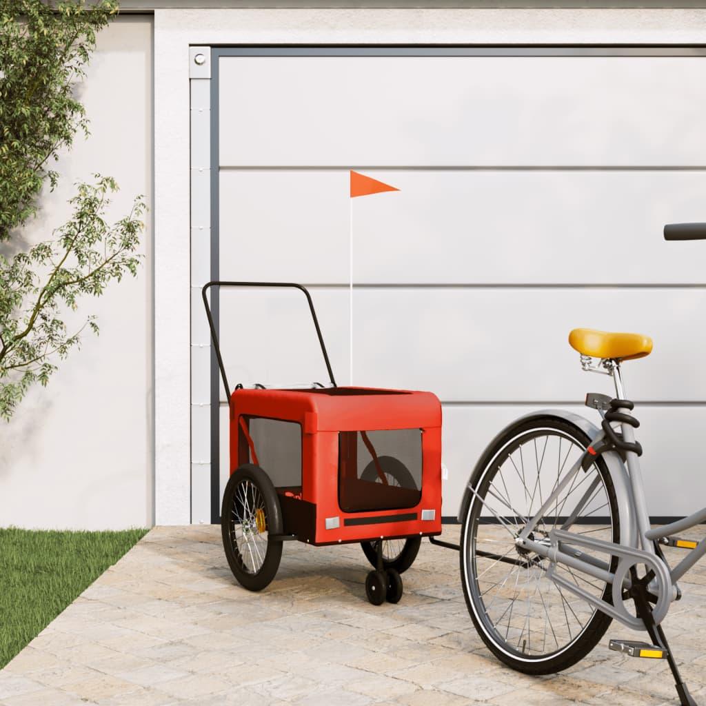 Pet Bike Trailer Oxford Fabric&Iron