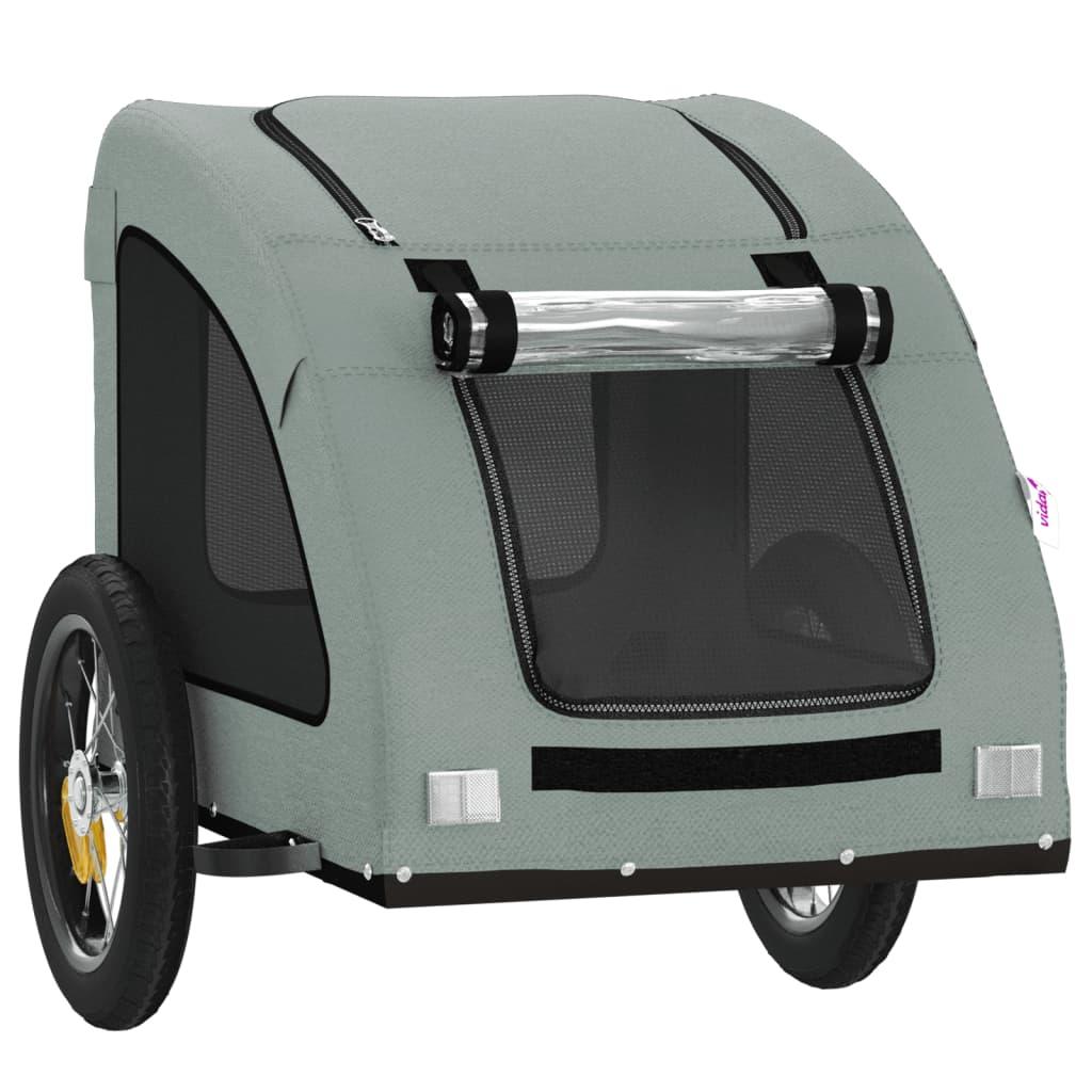 Pet Bike Trailer Oxford Fabric And Iron