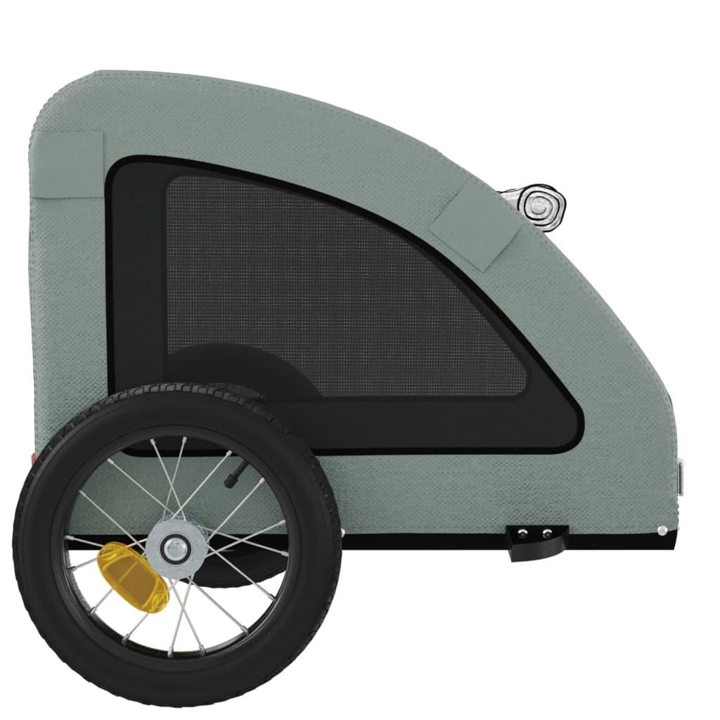 Pet Bike Trailer Oxford Fabric And Iron