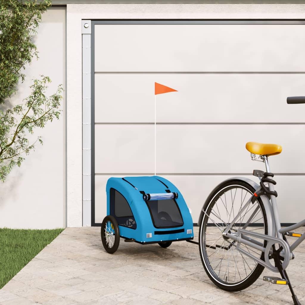 Pet Bike Trailer Oxford Fabric And Iron