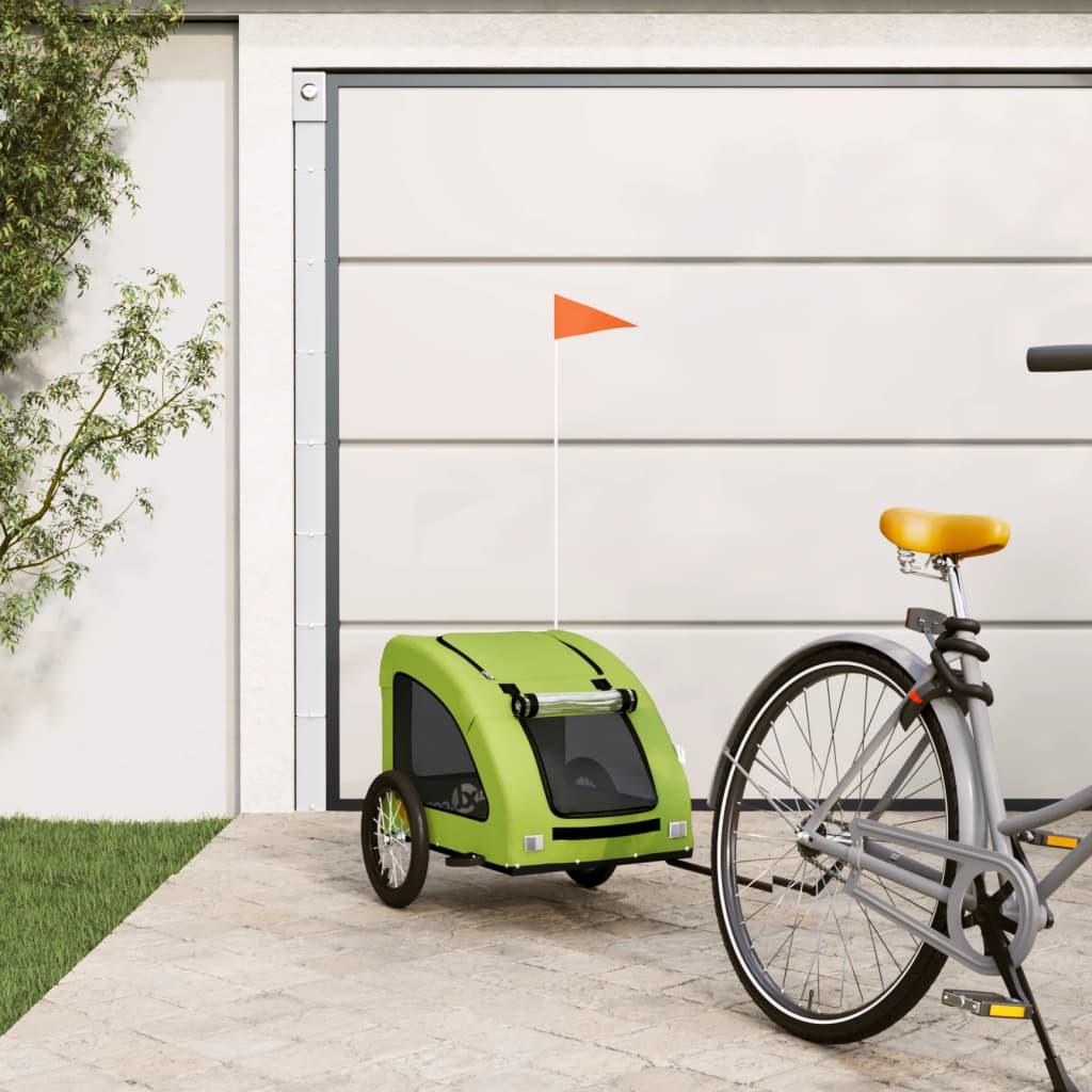 Pet Bike Trailer Oxford Fabric And Iron