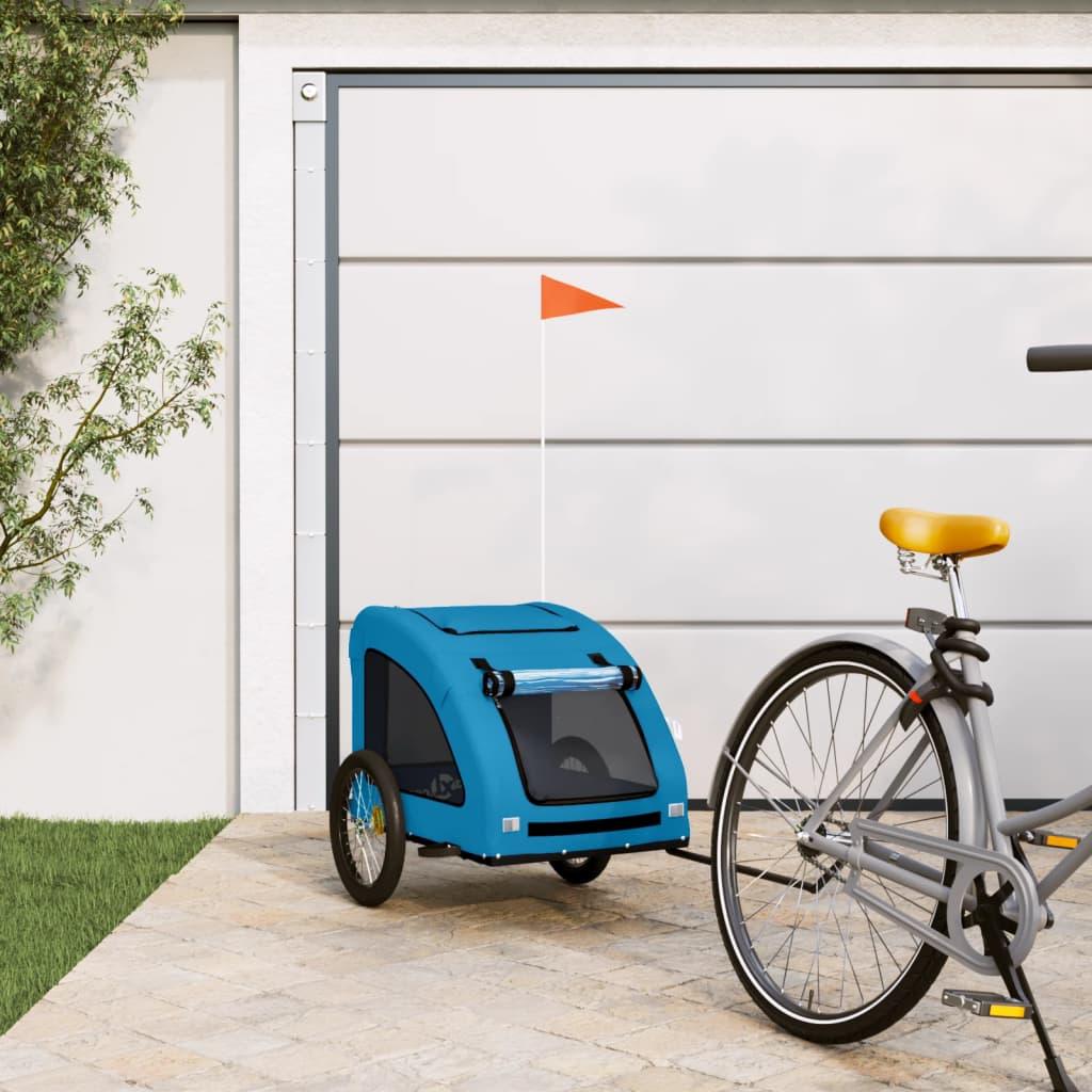 Pet Bike Trailer Oxford Fabric And Iron