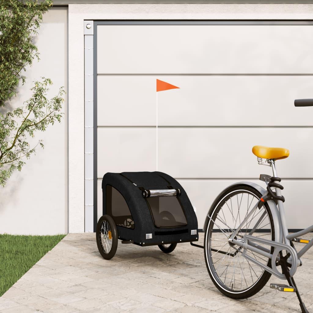 Pet Bike Trailer Oxford Fabric And Iron