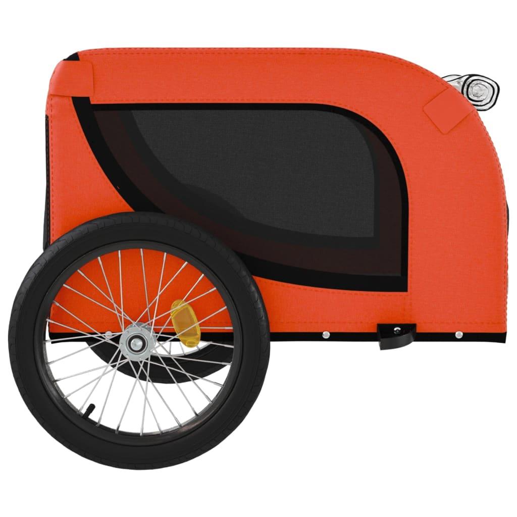 Pet Bike Trailer And Black Oxford Fabric And Iron