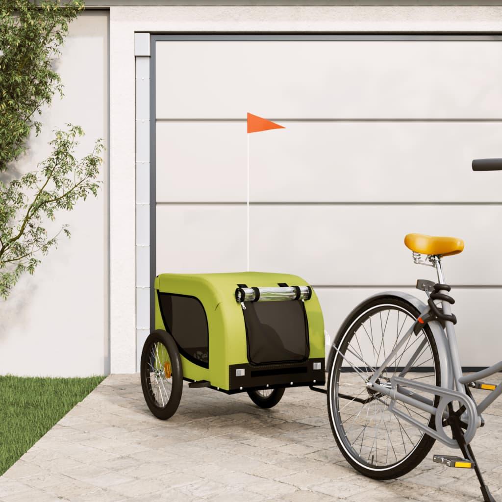 Pet Bike Trailer And Black Oxford Fabric And Iron