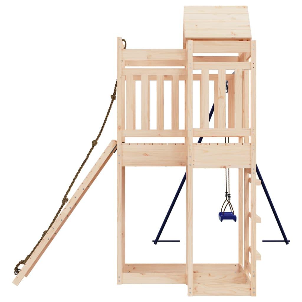 Outdoor Playset Solid Wood Pine