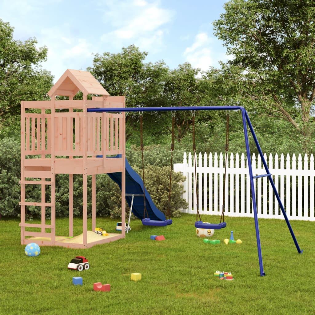 Outdoor Playset Solid Wood Pine