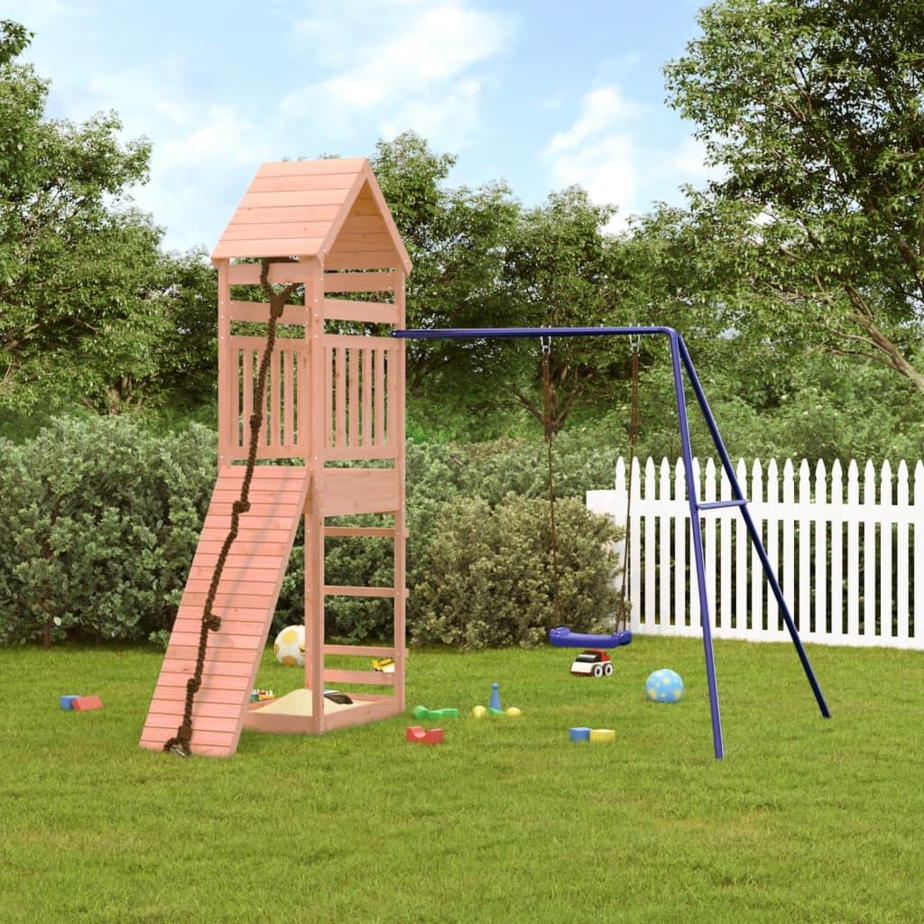 Outdoor Playset Solid Wood Pine