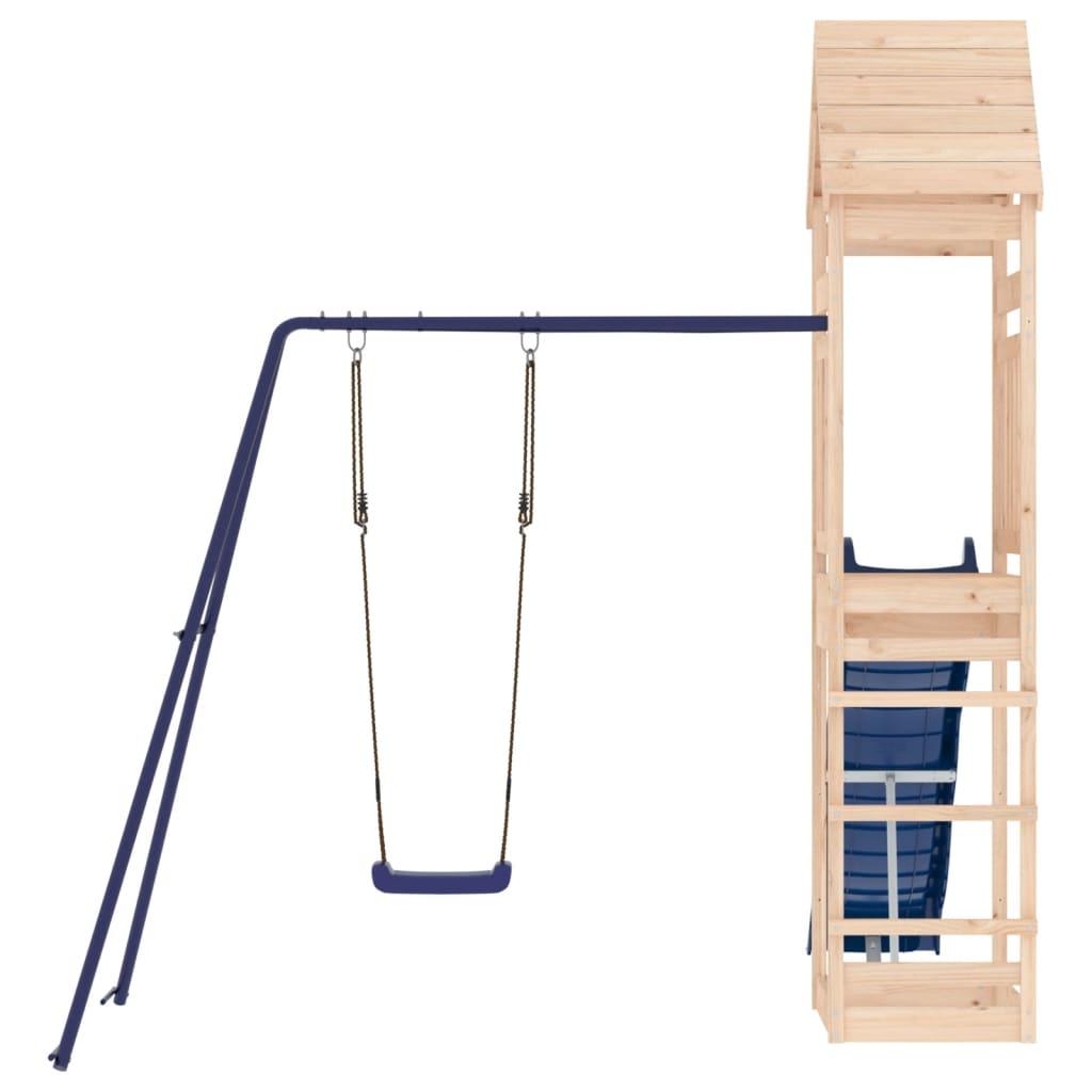 Outdoor Playset Solid Wood Pine