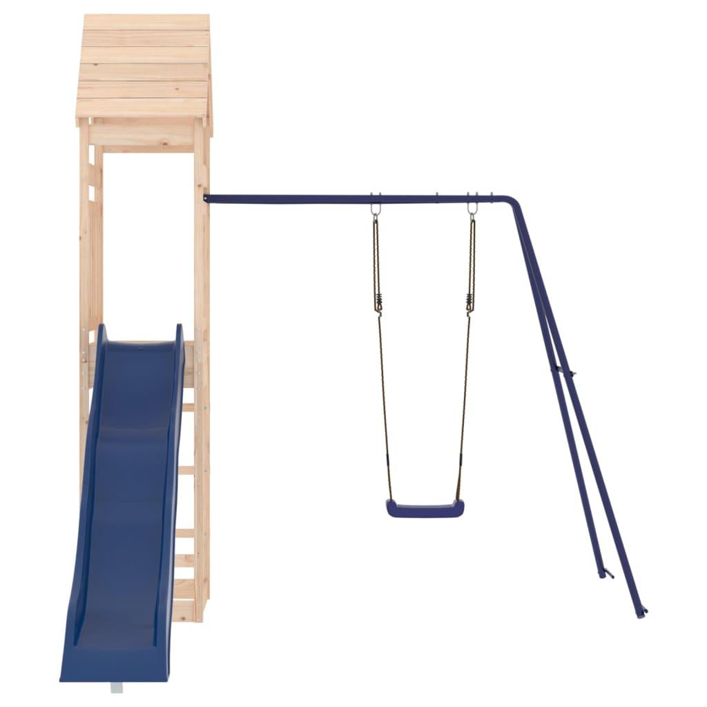 Outdoor Playset Solid Wood Pine